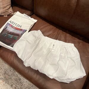 Aritzia Bubble White Skirt for Women